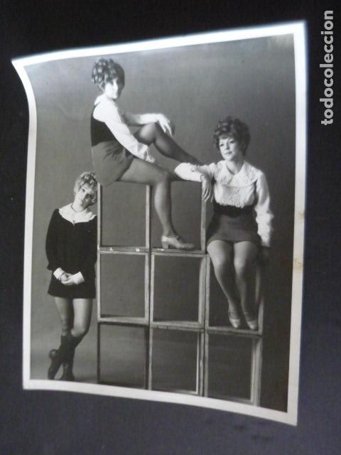 Photos of Singers: THE PAPER DOLLS CONJUNTO MUSICAL ANTIGUA FOTOGRAFIA ORIGINAL 20,5 X 25,5 CM