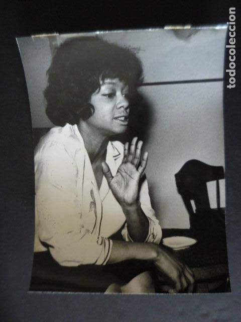 Fotos de Cantantes: HAZEL SCOTT CANTANTE JAZZ ANTIGUA FOTOGRAFIA ORIGINAL 18 X 24 CM
