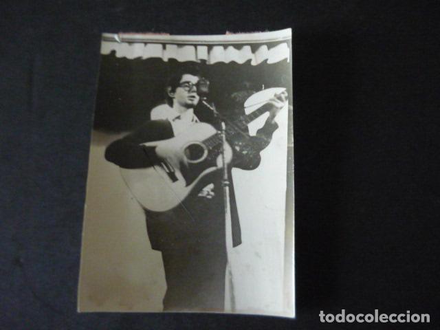 Photos of Singers: PAUL RIBA CANTANTE ANTIGUA FOTOGRAFIA ORIGINAL 13 X 9 CM