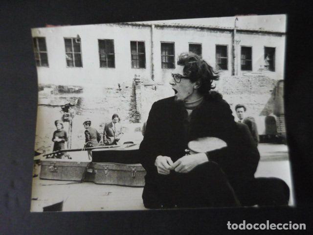 Photos of Singers: PAUL RIBA CANTANTE ANTIGUA FOTOGRAFIA ORIGINAL 18 X 24 CM