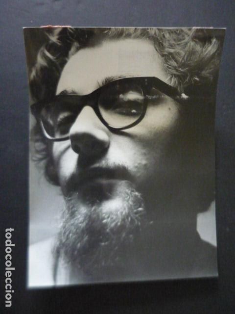 Fotos von Musikern: PAUL RIBA CANTANTE ANTIGUA FOTOGRAFIA ORIGINAL 18 X 24 CM