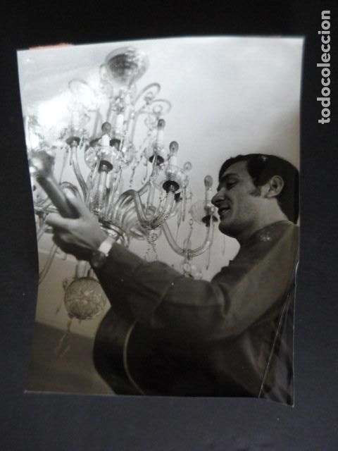 Photos of Singers: ELIO ROCA CANTANTE ANTIGUA FOTOGRAFIA ORIGINAL 18 X 24 CM