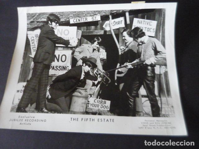 Fotos von Musikern: THE FIFTH STATE CONJUNTO MUSICAL ANTIGUA FOTOGRAFIA ORIGINAL 20 X 25 CM
