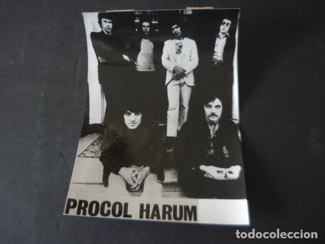 Photos de Chanteurs et Chanteuses: PROCOL HARUM CONJUNTO MUSICAL ANTIGUA FOTOGRAFIA ORIGINAL 13 X 18 CM