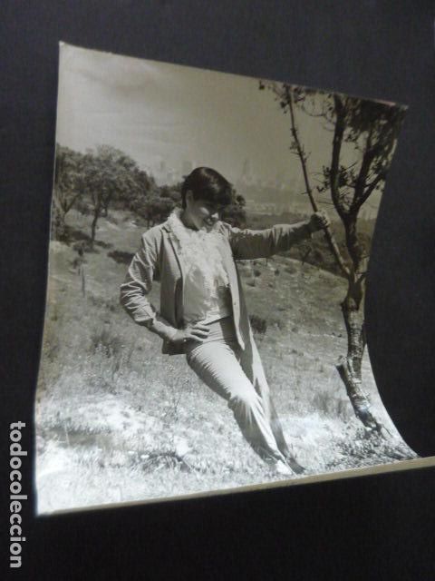Photos de Chanteurs et Chanteuses: LUISA MARIA G&Uuml;ELL CANTANTE ANTIGUA FOTOGRAFIA ORIGINAL 18 X 24 CM