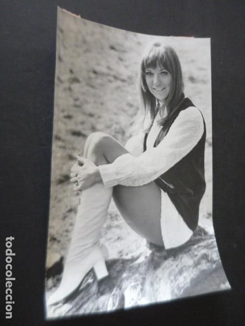 Photos of Singers: BRENDA PIDDUCH CANTANTE ANTIGUA FOTOGRAFIA ORIGINAL 15.5 X 22.5 CM