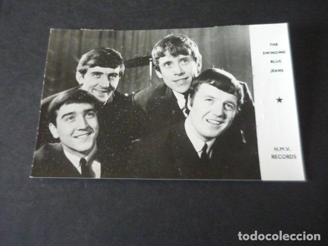 Photos of Singers: THE SWINGING BLUE JEANS CONJUNTO MUSICAL ANTIGUA FOTOGRAFIA ORIGINAL 9 X 14 CM