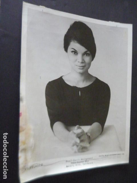Fotos von Musikern: VI VELASCO CANTANTE FILIPINA ANTIGUA FOTOGRAFIA ORIGINAL 20 X 26 CM