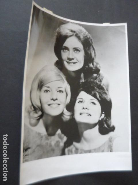 Photos of Singers: THE ANGELS CONJUNTO MUSICAL ANTIGUA FOTOGRAFIA ORIGINAL 18 X 24.5 CM