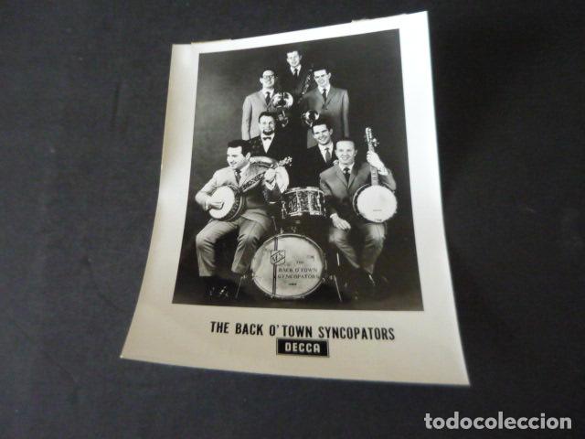 Fotos von Musikern: THE BLACK O'TOWN SYNCOPATORS CONJUNTO MUSICAL ANTIGUA FOTOGRAFIA ORIGINAL 18 X 12 CM