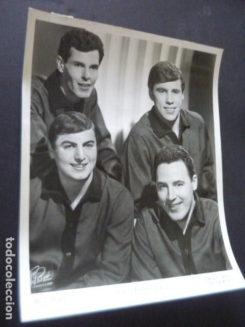Photos of Singers: THE HAPPENINGS CONJUNTO MUSICAL ANTIGUA FOTOGRAFIA ORIGINAL 20,5 X 25 CM
