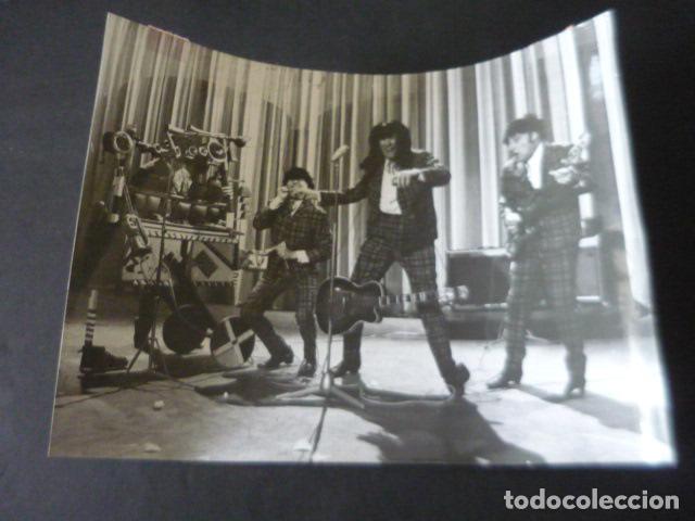 Fotos de Cantantes: THE MORGANS CONJUNTO MUSICAL ANTIGUA FOTOGRAFIA ORIGINAL 18 X 24 CM