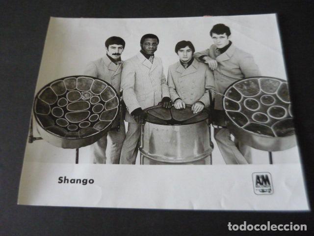 Photos of Singers: SHANGO CONJUNTO MUSICAL ANTIGUA FOTOGRAFIA ORIGINAL 18 X 24 CM