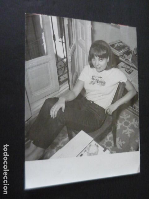 Fotos von Musikern: ROSALIA CANTANTE ANTIGUA FOTOGRAFIA ORIGINAL 18 X 24 CM