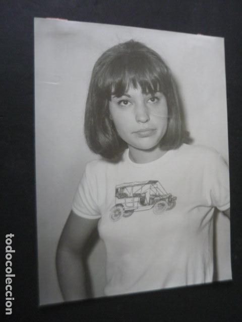 Fotos von Musikern: ROSALIA CANTANTE ANTIGUA FOTOGRAFIA ORIGINAL 18 X 24 CM