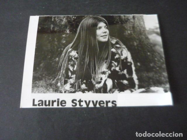 Fotos von Musikern: LAURIE STYVERS CANTANTE ANTIGUA FOTOGRAFIA ORIGINAL 18 X 13 CM