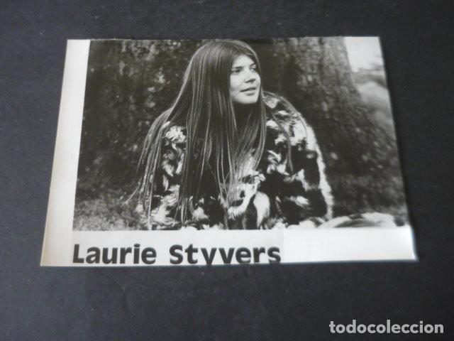 Photos de Chanteurs et Chanteuses: LAURIE STYVERS CANTANTE ANTIGUA FOTOGRAFIA ORIGINAL 18 X 12 CM