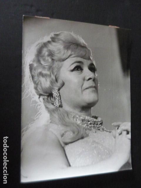 Fotos von Musikern: VIRGINIA LEE CANTANTE ANTIGUA FOTOGRAFIA ORIGINAL 18 X 24 CM