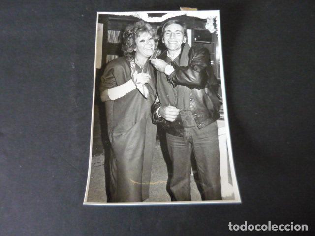 Photos of Singers: LUCIANA WOLF CANTANTE ANTIGUA FOTOGRAFIA ORIGINAL 18 X 12 CM