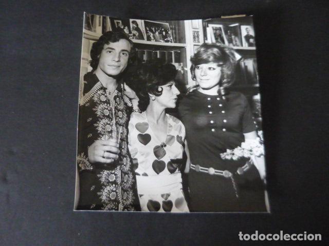 Fotos von Musikern: LUCIANA WOLF CANTANTE ANTIGUA FOTOGRAFIA ORIGINAL 15 X 17,5 CM