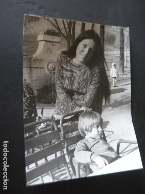 Photos of Singers: LUCIANA WOLF CANTANTE ANTIGUA FOTOGRAFIA ORIGINAL 24 X 18 CM
