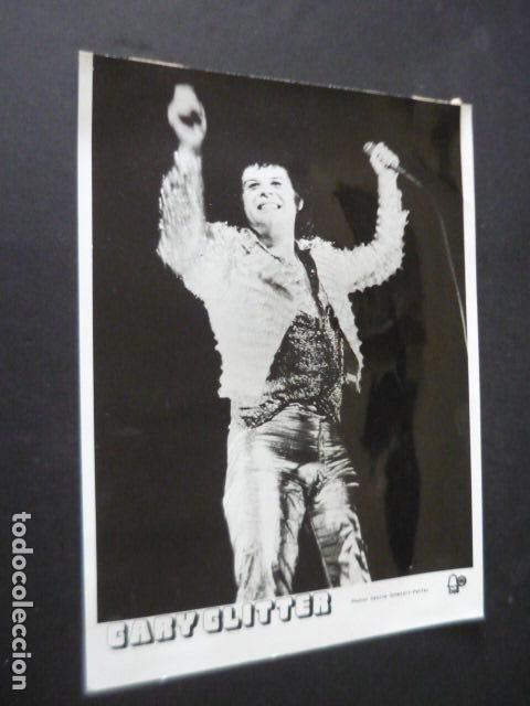 Photos de Chanteurs et Chanteuses: GARY GLITTER CANTANTE ANTIGUA FOTOGRAFIA ORIGINAL 18 X 24 CM