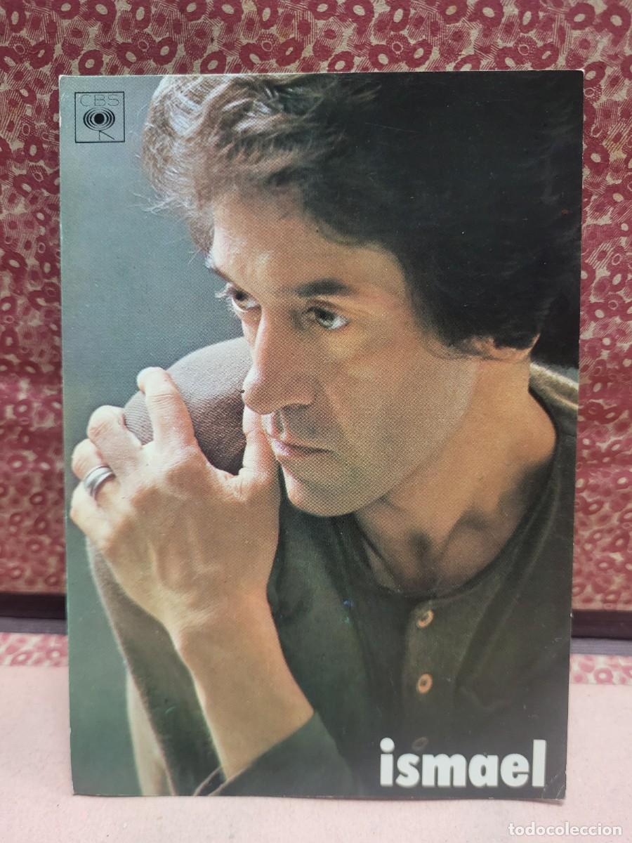 Fotos de Cantantes: TARJETA MUSICA CANTANTE ISMAEL CBS 1978