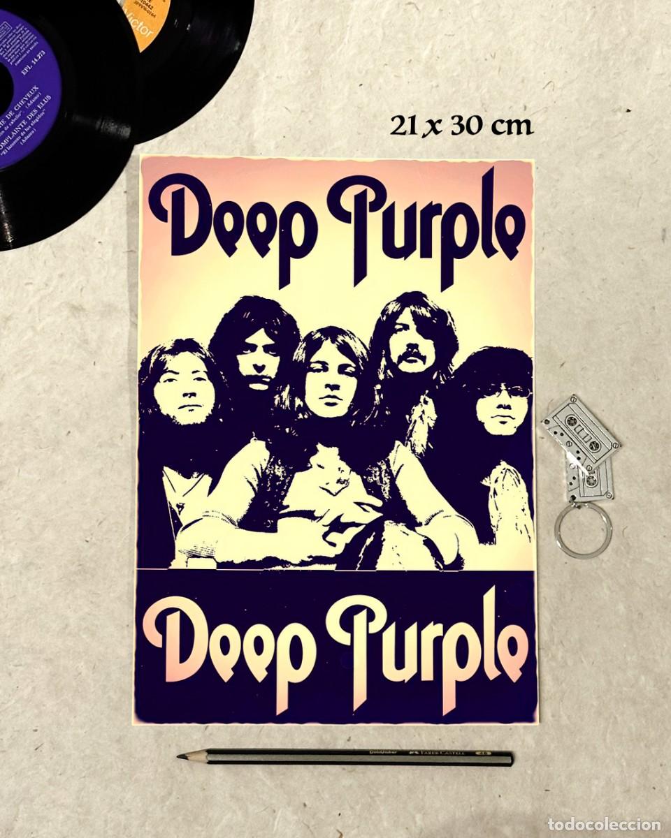 Fotos de Cantantes: Deep Purple - Reproducci&oacute;n P&oacute;ster 21x30