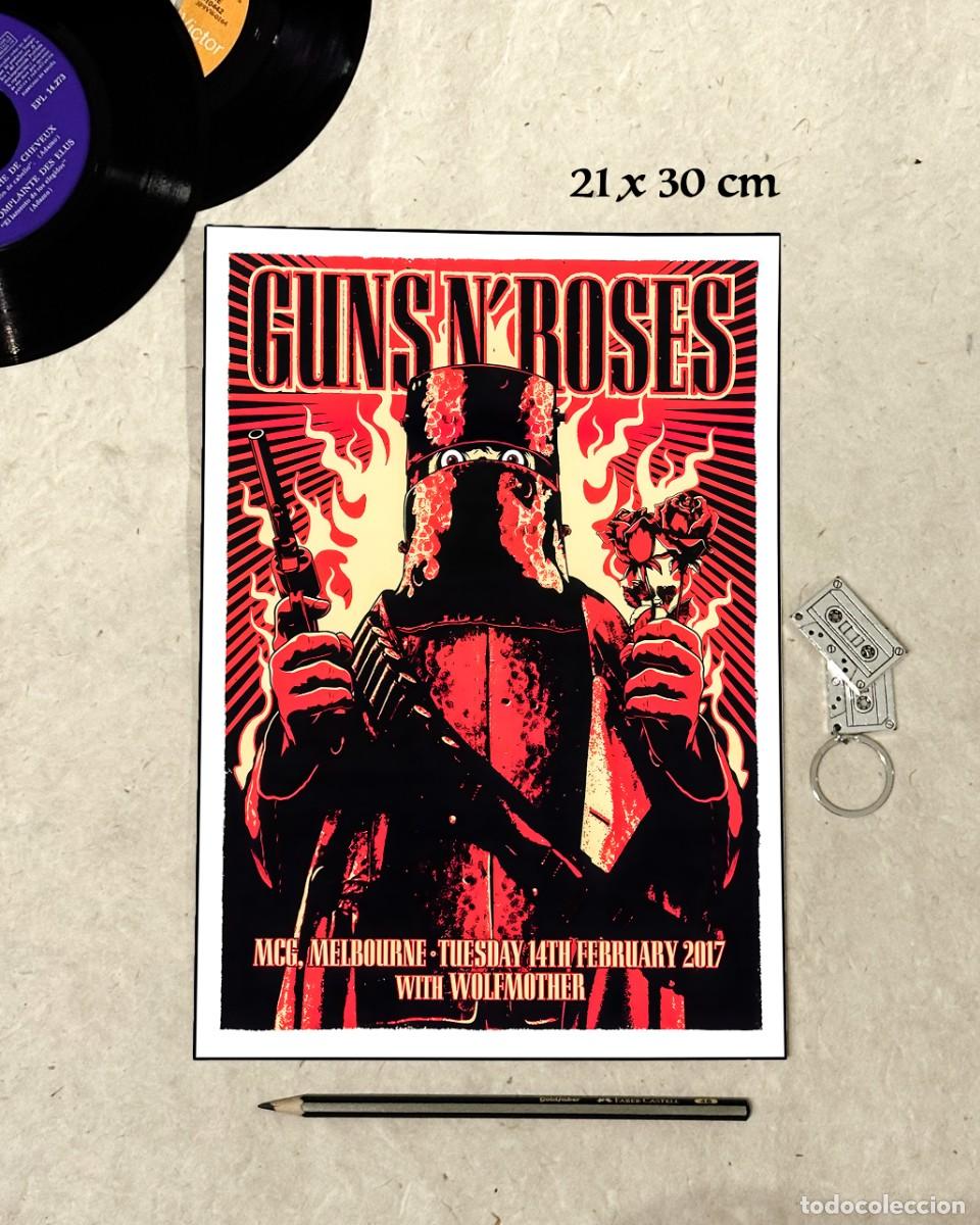 Fotos de Cantantes: Guns n Roses - Melbourne 2017- Reproducci&oacute;n P&oacute;ster 21x30