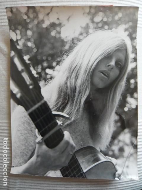 Fotos de Cantores: VALERIE CANTANTE ANTIGUA FOTOGRAFIA ORIGINAL 22,5 X 30 CM