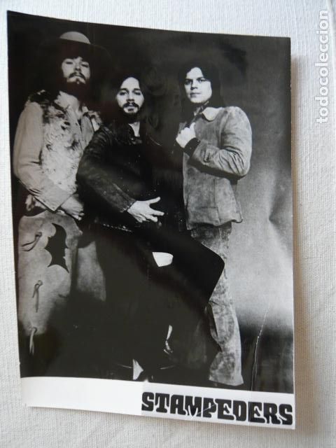 Foto di Cantanti: STAMPEDERS CONJUNTO MUSICAL ANTIGUA FOTOGRAFIA ORIGINAL 13 X 18 CM