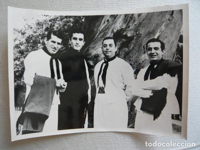 Photos de Chanteurs et Chanteuses: LOS CHALCHALEROS CONJUNTO MUSICAL ANTIGUA FOTOGRAFIA ORIGINAL 13 X 18 CM