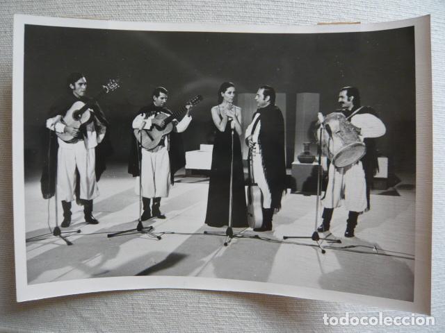 Foto di Cantanti: LOS CHALCHALEROS CONJUNTO MUSICAL ANTIGUA FOTOGRAFIA ORIGINAL 13 X 18 CM
