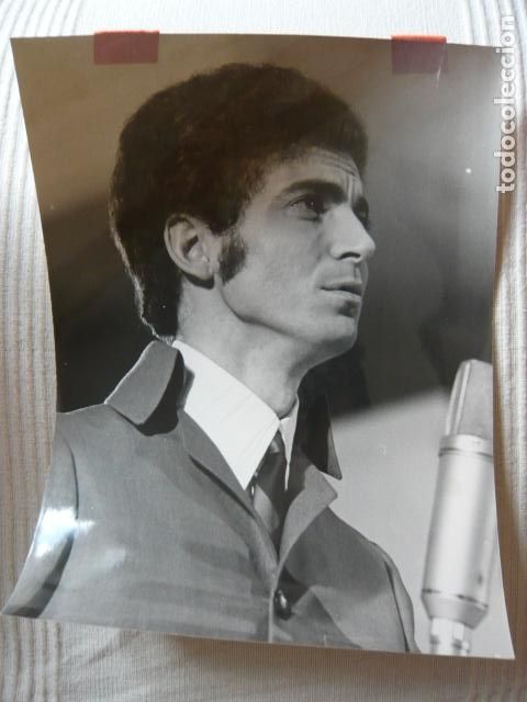 Fotos von Musikern: JACK CARMELO CANTANTE ANTIGUA FOTOGRAFIA ORIGINAL 18 X 24 CM