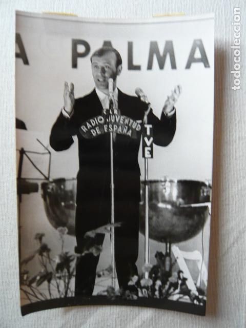 Photos of Singers: JOSE VIDAL CANTANTE ANTIGUA FOTOGRAFIA ORIGINAL 12 X 17 CM