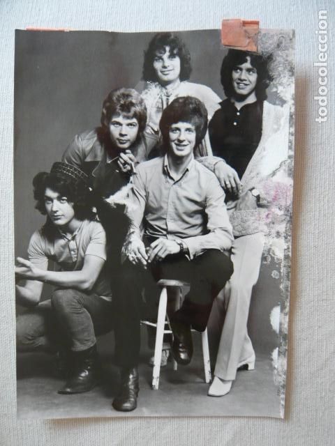 Fotos de Cantantes: TEE-SET CONJUNTO MUSICAL ANTIGUA FOTOGRAFIA ORIGINAL 18 X 13 CM