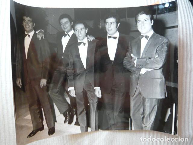 Fotos von Musikern: RICHARD Y SUS BAMBUCOS CONJUNTO MUSICAL ANTIGUA FOTOGRAFIA ORIGINAL 18 X 24 CM