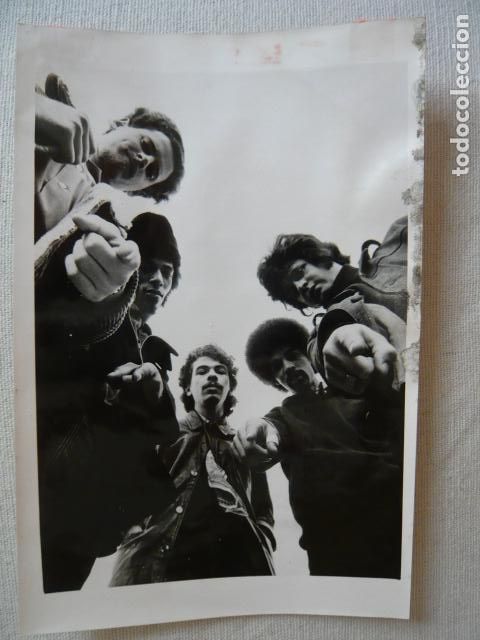 Photos of Singers: SANTANA CONJUNTO MUSICAL ANTIGUA FOTOGRAFIA ORIGINAL 12 X 18 CM