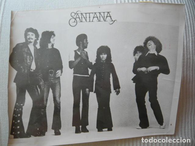 Fotos de Cantores: SANTANA CONJUNTO MUSICAL ANTIGUA FOTOGRAFIA ORIGINAL 20 X 25 CM