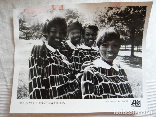 Fotos de Cantores: THE SWEET INSPIRATIONS CONJUNTO MUSICAL ANTIGUA FOTOGRAFIA ORIGINAL 20 X 25 CM