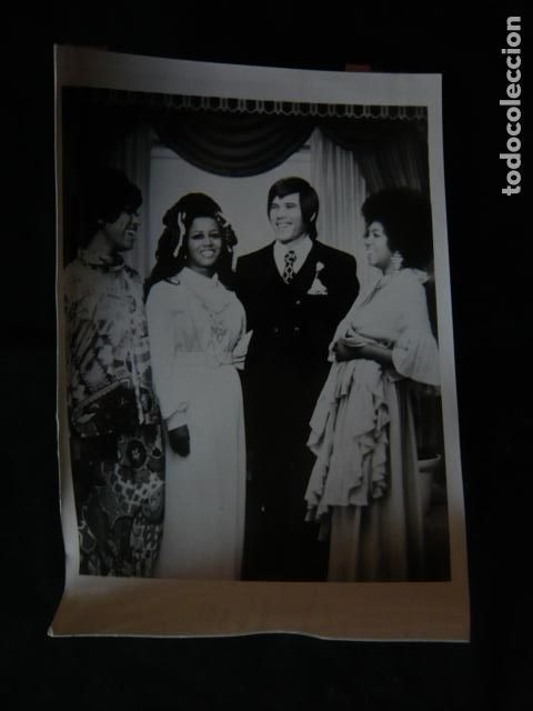 Fotos von Musikern: DIANA ROSS AND THE SUPREMES CONJUNTO MUSICAL ANTIGUA FOTOGRAFIA ORIGINAL 18 X 13 CM