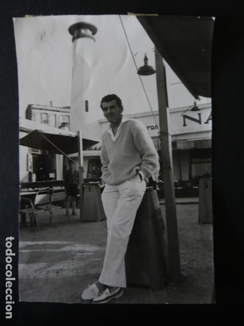 Photos of Singers: GIANNI ALES MUSICO ANTIGUA FOTOGRAFIA ORIGINAL 12 X 17 CM