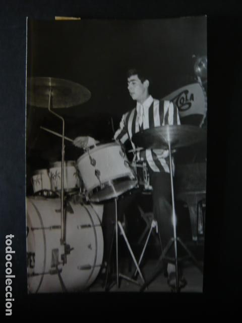 Photos of Singers: LOS TRICOLORES CONJUNTO MUSICAL ANTIGUA FOTOGRAFIA ORIGINAL 12 X 17 CM