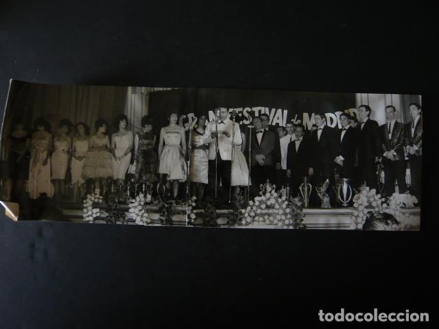 Fotos von Musikern: MADRID FESTIVAL DE MUSCIA LIGERA ANTIGUA FOTOGRAFIA ORIGINAL 10 X 31 CM