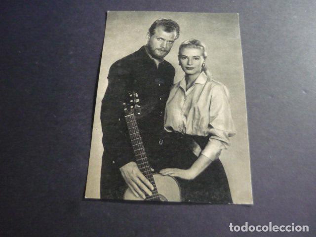 Fotos de Cantores: NINA Y FREDERIK CANTANTE TARJETA PUBLICITARIA