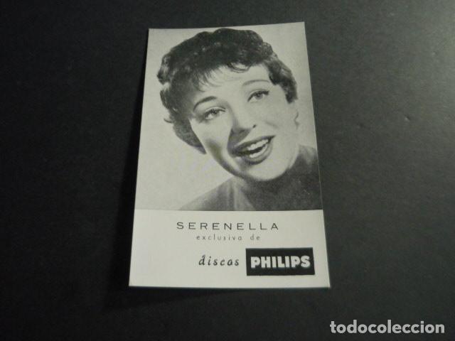 Fotos von Musikern: SERENELLA CANTANTE TARJETA PUBLICITARIA