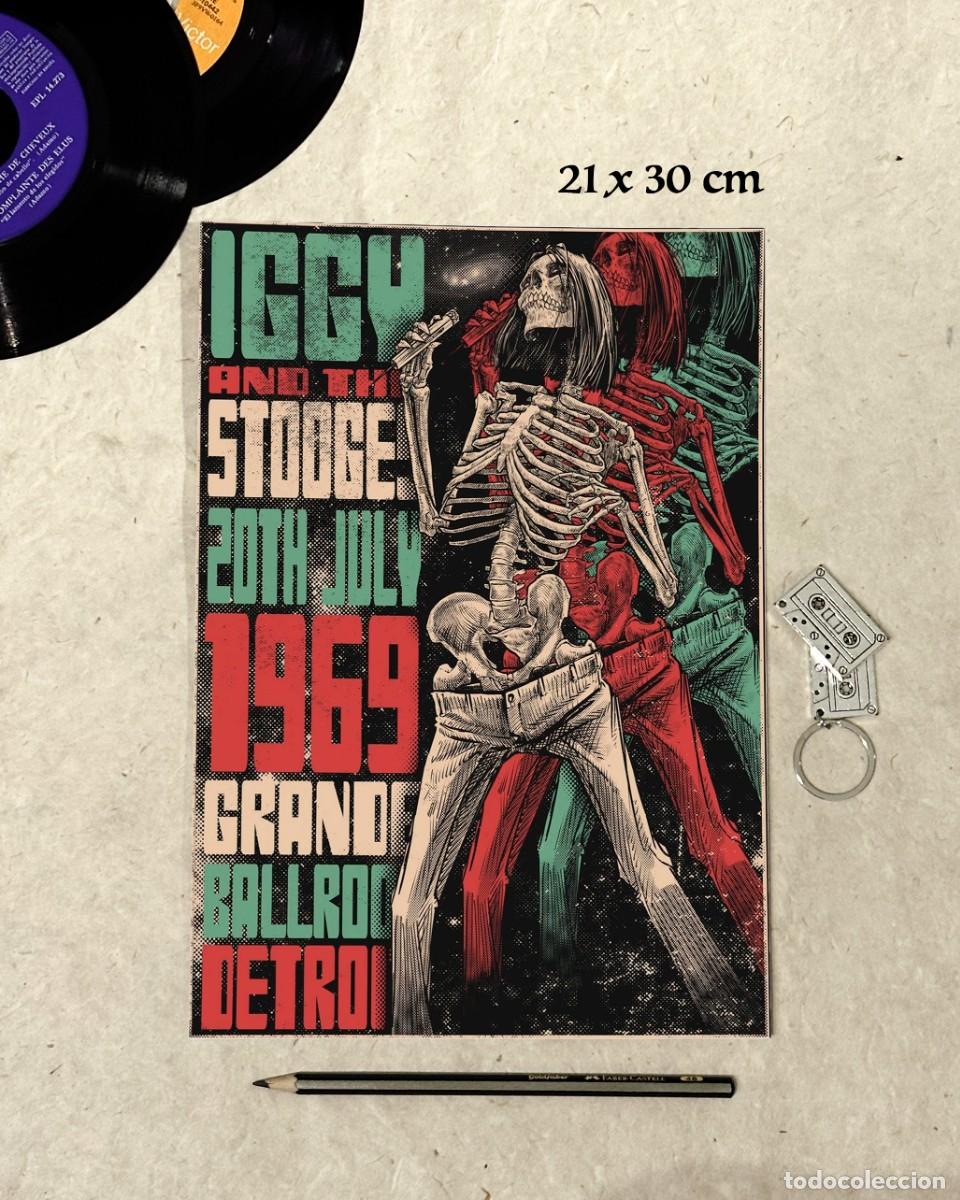 Fotos de Cantantes: Iggy Pop and the Stooges - Reproducci&oacute;n P&oacute;ster 21x30
