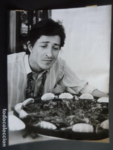 Photos of Singers: GIORGIO GABER CANTANTE ANTIGUA FOTOGRAFIA 18 X 24 CM