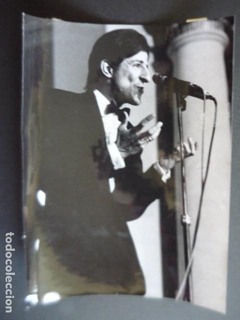 Foto di Cantanti: GIORGIO GABER CANTANTE ANTIGUA FOTOGRAFIA 18 X 24 CM