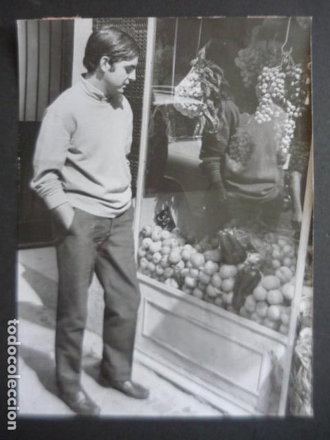 Photos of Singers: EMMANUEL CANTANTE ANTIGUA FOTOGRAFIA ORIGINAL 18 X 24 CM